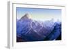 Himalaya Mountains-Microstock Man-Framed Photographic Print