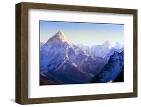 Himalaya Mountains-Microstock Man-Framed Photographic Print
