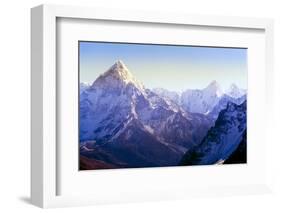 Himalaya Mountains-Microstock Man-Framed Photographic Print