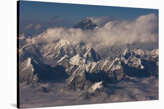 Himalaya Range, Bhutan-Art Wolfe-Stretched Canvas