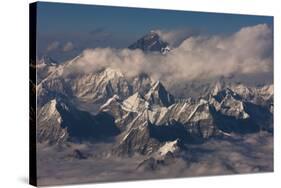 Himalaya Range, Bhutan-Art Wolfe-Stretched Canvas