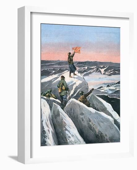 Himalaya Summit-null-Framed Art Print