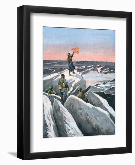 Himalaya Summit-null-Framed Art Print