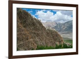 Himalayan Landscape: Tibetan Buddhist Monastery (Karsha Gompa, Largest in Zanskar, Gelugpa Order)…-null-Framed Giclee Print