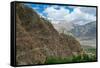 Himalayan Landscape: Tibetan Buddhist Monastery (Karsha Gompa, Largest in Zanskar, Gelugpa Order)…-null-Framed Stretched Canvas