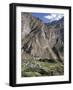 Himalayan Mountain Village in Chenab Valley Near Keylong, Himachal Pradesh, India-Tony Waltham-Framed Photographic Print