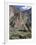 Himalayan Mountain Village in Chenab Valley Near Keylong, Himachal Pradesh, India-Tony Waltham-Framed Photographic Print