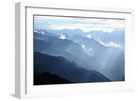 Himalayan Mountains-Tai Prints-Framed Photographic Print