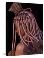 Himba Woman, Kaokoland, Namibia-Peter Adams-Stretched Canvas