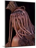 Himba Woman, Kaokoland, Namibia-Peter Adams-Mounted Photographic Print