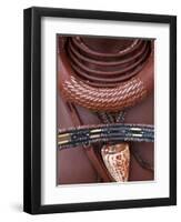 Himba Woman, Kaokoland, Namibia-Peter Adams-Framed Photographic Print