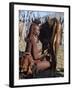 Himba Woman Milks a Cow in the Stock Enclosure Close to Her Home, Namibia-Nigel Pavitt-Framed Photographic Print