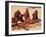 Himba Women Selling Souvenirs, Kaokoveld, Namibia, Africa-Nico Tondini-Framed Premium Photographic Print