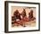 Himba Women Selling Souvenirs, Kaokoveld, Namibia, Africa-Nico Tondini-Framed Photographic Print