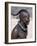Himba Youth Has His Hair Styled in a Long Plait, known as Ondatu, Namibia-Nigel Pavitt-Framed Photographic Print