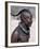 Himba Youth Has His Hair Styled in a Long Plait, known as Ondatu, Namibia-Nigel Pavitt-Framed Photographic Print