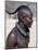 Himba Youth Has His Hair Styled in a Long Plait, known as Ondatu, Namibia-Nigel Pavitt-Mounted Photographic Print