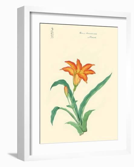 Hime Kuwanso-March-Megata Morikaga-Framed Art Print