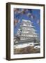 Himeji Castle, Himeji, Kansai, Honshu, Japan-Ian Trower-Framed Photographic Print