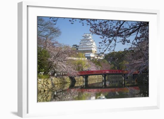 Himeji Castle, Himeji, Kansai, Honshu, Japan-Ian Trower-Framed Photographic Print