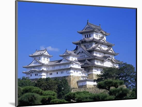 Himeji Castle, Honshu, Japan-Steve Vidler-Mounted Photographic Print