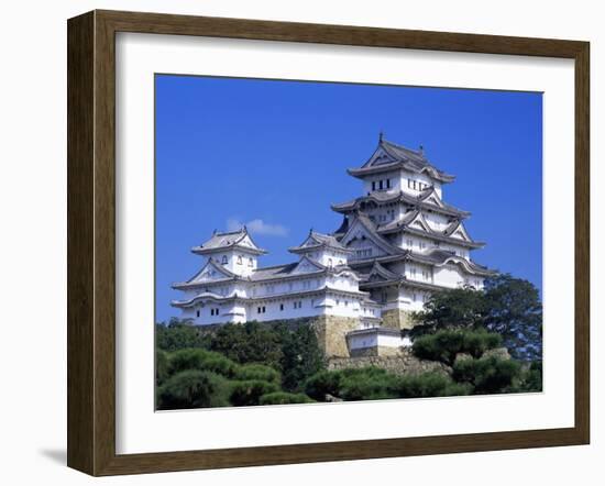 Himeji Castle, Honshu, Japan-Steve Vidler-Framed Photographic Print