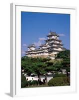 Himeji Castle, Main Tower, Himeji, Honshu, Japan-Steve Vidler-Framed Photographic Print