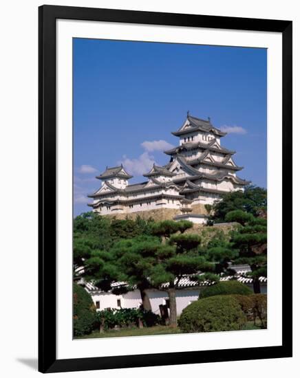 Himeji Castle, Main Tower, Himeji, Honshu, Japan-Steve Vidler-Framed Photographic Print