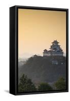 Himeji Castle (Unesco World Heritage Site) at Dawn, Himeji, Kansai, Honshu, Japan-Ian Trower-Framed Stretched Canvas