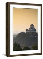 Himeji Castle (Unesco World Heritage Site) at Dawn, Himeji, Kansai, Honshu, Japan-Ian Trower-Framed Photographic Print