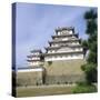 Himeji-Jo Castle, Himeji City, Japan-Christopher Rennie-Stretched Canvas