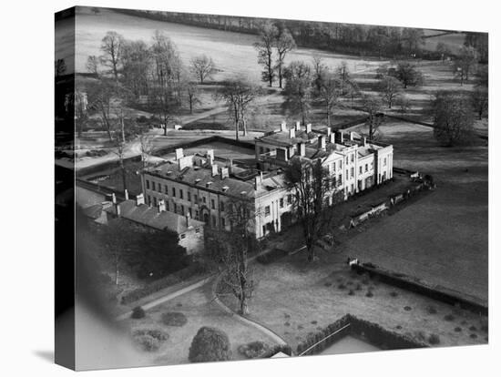 Himley Hall near Dudley 29th November 1934-Staff-Stretched Canvas