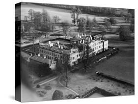 Himley Hall near Dudley 29th November 1934-Staff-Stretched Canvas