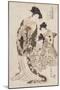 Hinagata Wakana No Hatsu Moyo-Isoda Koryusai-Mounted Giclee Print