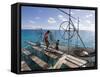 Hinano Black Pearl Farm, Fakarawa, Tuamotu Archipelago, French Polynesia Islands-Sergio Pitamitz-Framed Stretched Canvas