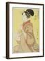 Hinazuru of the Chojiya, from the series 'Array of Supreme Beauties of the Present Day ', 1794-Kitagawa Utamaro-Framed Giclee Print