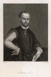 Niccolo Machiavelli Italian Political Philosopher-Hinchliff-Stretched Canvas