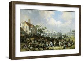 Hinckley Fair-James Holland-Framed Giclee Print