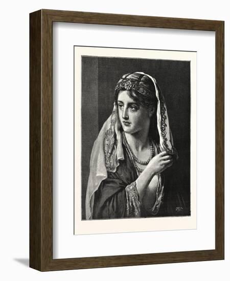 Hinda, 1876, UK-Francis John Wyburd-Framed Giclee Print