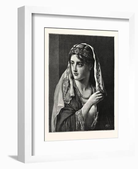 Hinda, 1876, UK-Francis John Wyburd-Framed Giclee Print