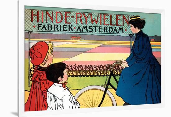 Hinde-Rywielen Factory in Amsterdam-Johan Georg Van Caspel-Framed Art Print