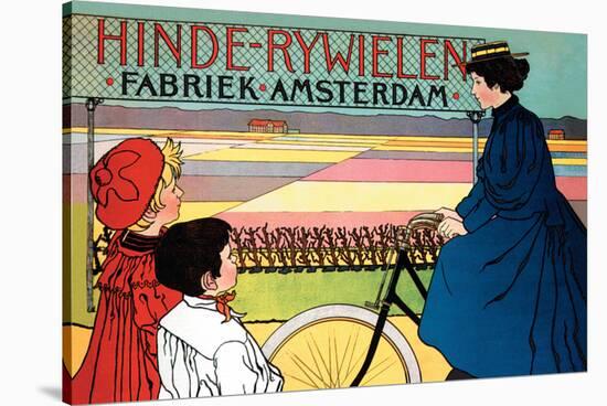 Hinde-Rywielen Factory in Amsterdam-Johan Georg Van Caspel-Stretched Canvas