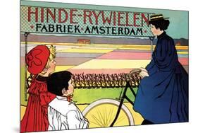 Hinde-Rywielen Factory in Amsterdam-Johan Georg Van Caspel-Mounted Art Print