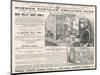 Hinde's Popular Shilling Toys! Advertisement for a Victorian Doll's House-null-Mounted Art Print