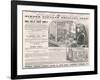 Hinde's Popular Shilling Toys! Advertisement for a Victorian Doll's House-null-Framed Art Print