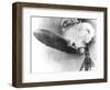Hindenburg Crash, 1937-us Navy-Framed Photographic Print