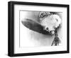 Hindenburg Crash, 1937-us Navy-Framed Photographic Print