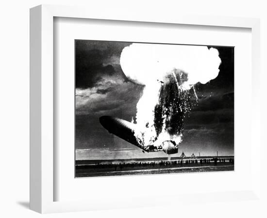 Hindenburg Disaster, May 6th, 1937-Science Source-Framed Giclee Print