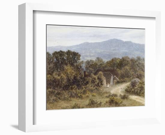 Hindhead from Sandhills, Witley-Helen Allingham-Framed Giclee Print