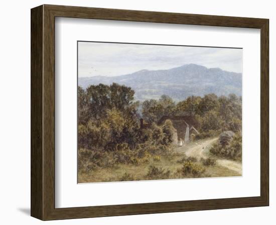 Hindhead from Sandhills, Witley-Helen Allingham-Framed Giclee Print